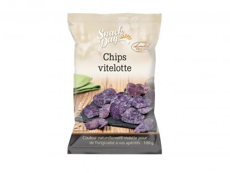 Chips vitelotte