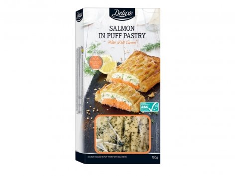 Saumon en croûte ASC avec sauce