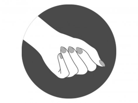 Set de manucure avec sèche-ongles