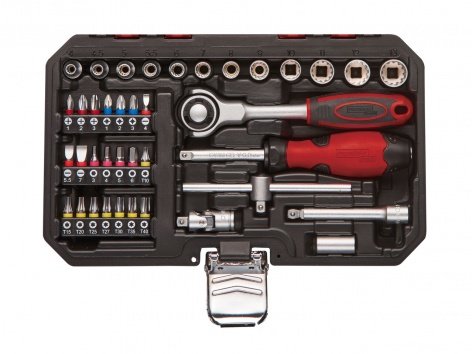 Set cliquet rotatif 270° et accessoires