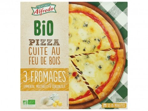 Pizza 3 fromages Bio