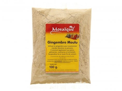 Sésame doré ou gingembre moulu