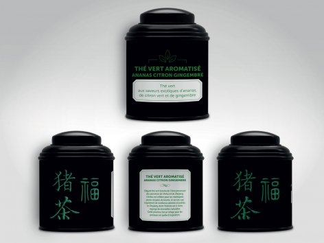 Thés vracs à l’asiatique aromatisés