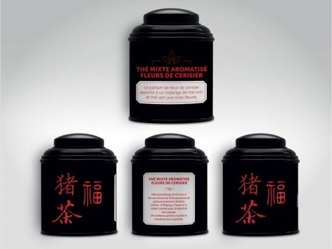 Thés vracs à l’asiatique aromatisés