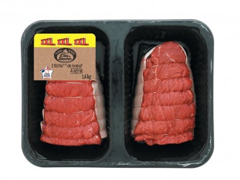 2 rôtis de boeuf