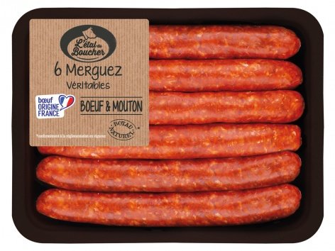 6 merguez véritables