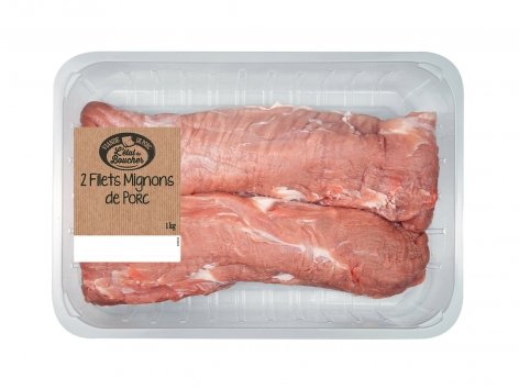 2 filets mignon de porc