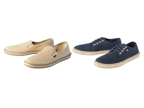 Chaussures en toile homme