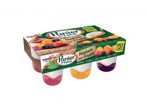 Panier nature sur fruit