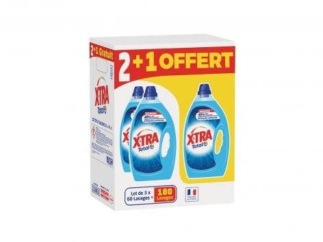 Xtra lessive liquide Total