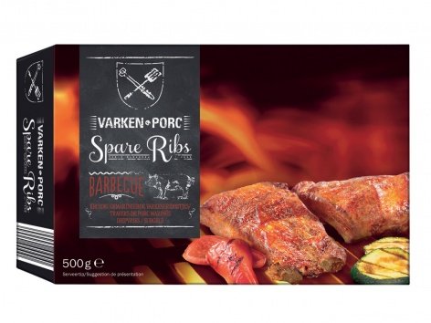 Travers de porc marinés