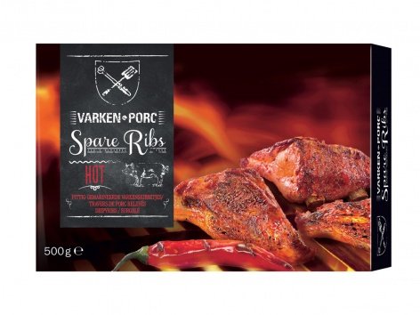 Travers de porc marinés