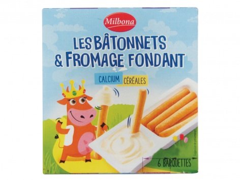 Fromage fondu & gressins