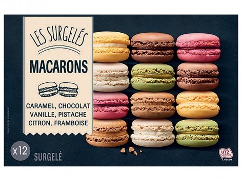 12 macarons