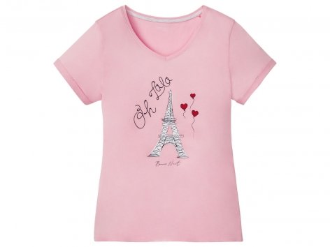 T-shirt de nuit femme en coton bio