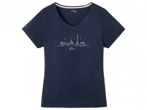 T-shirt de nuit femme en coton bio