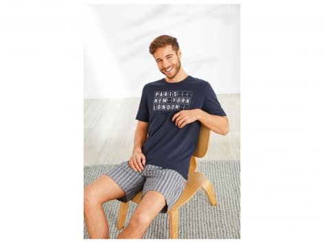 T-shirt de nuit homme en coton bio