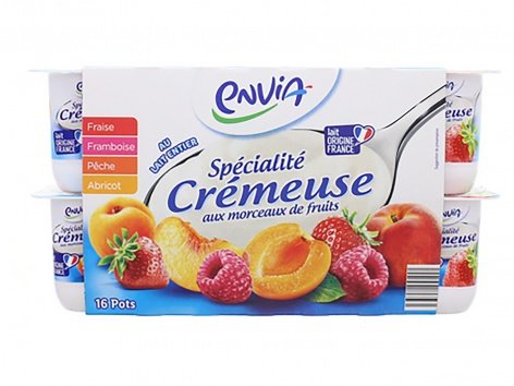 Spécialité crémeuse aux fruits