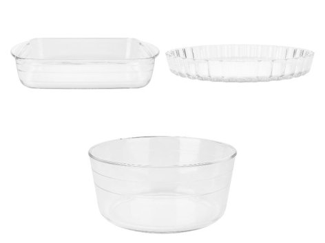 Moule à quiche et à tarte ou Plat à four ou Moule à soufflé