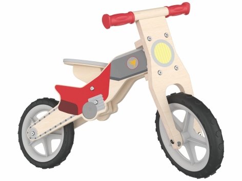 Draisienne en bois rétro ou moto