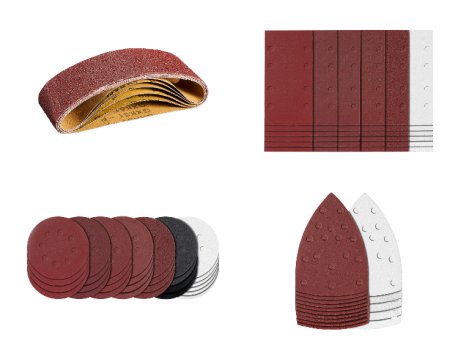 Set de papier abrasif