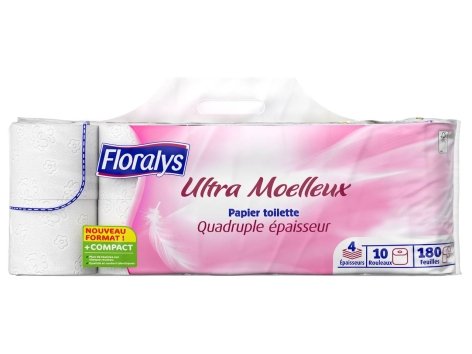 Papier toilette 4 plis