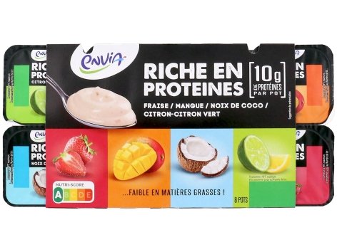 Yaourts aux fruits protéinés multipack