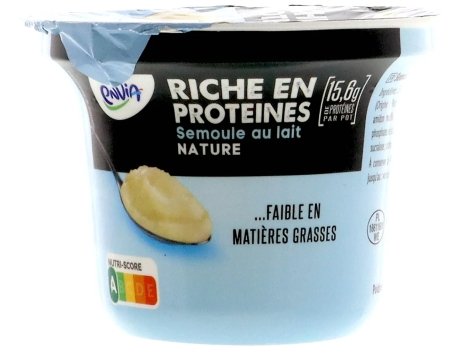 Semoules au lait protéinées