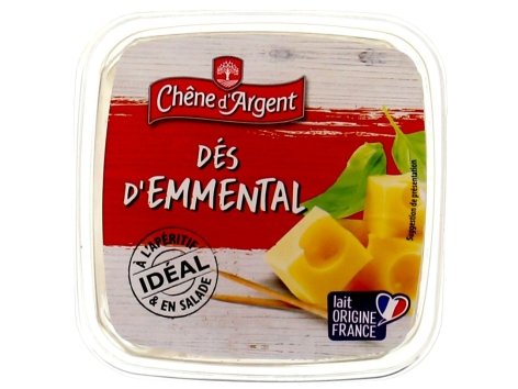 Dés de fromage assortis