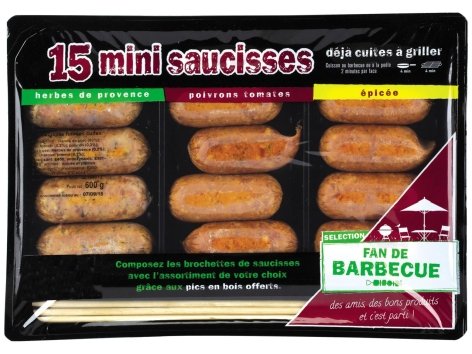 Plateau de mini saucisses