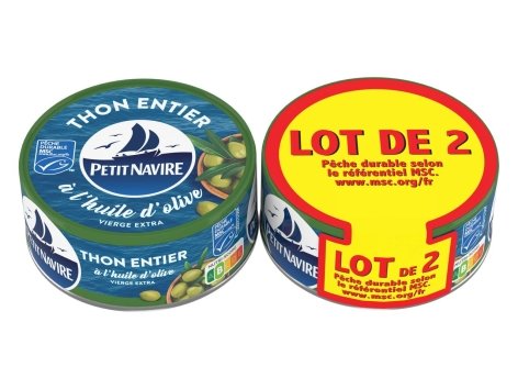 Petit Navire Thon huile d'olive