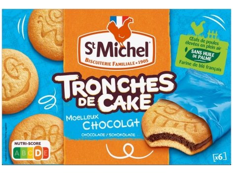 St Michel Tronches de cake