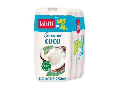 Tahiti gel douche huile de coco