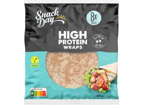 Wraps riches en protéines