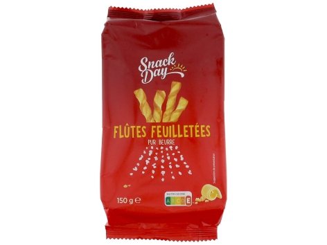 Flûtes feuilletées salées