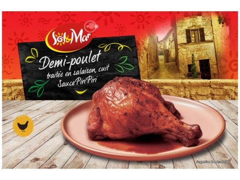 Demi-poulet au Piri Piri