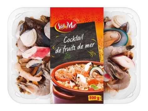 Cocktail de fruits de mer