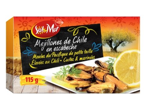 Moules marinées à l’huile de tournesol