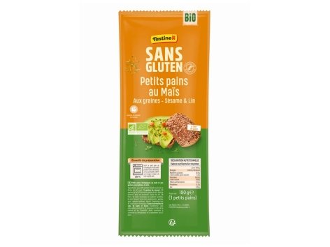 Petits pains à cuire sans gluten Bio