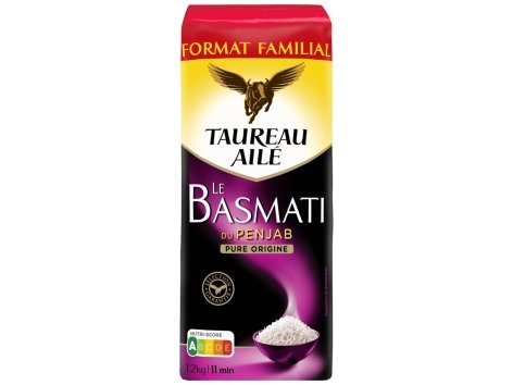 Taureau ailé riz basmati