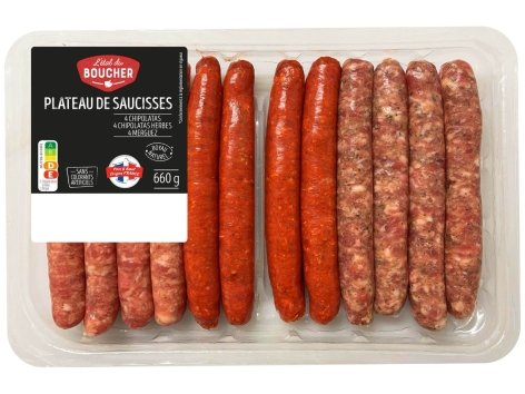 Plateau de saucisses