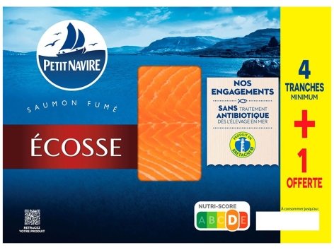 Petit Navire Saumon fumé d'Écosse