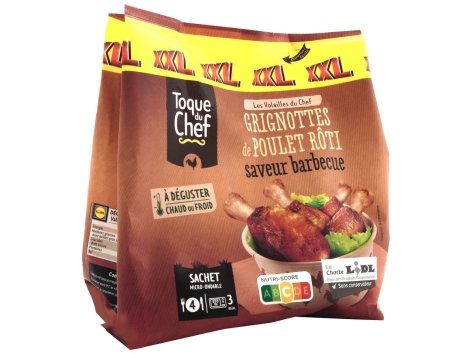 Grignottes de poulet rôti