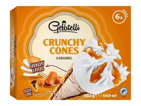 Cônes crunchy