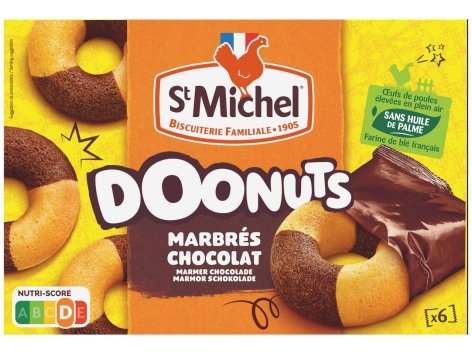 Doonuts marbrés chocolat