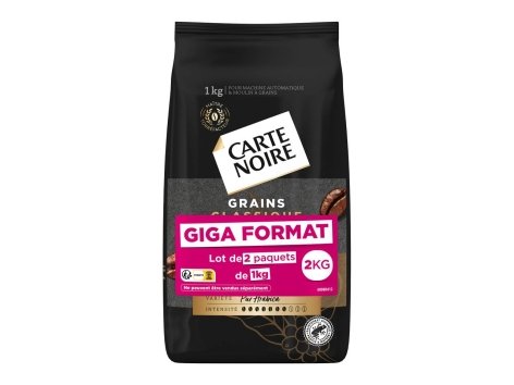 Carte Noire café en grains