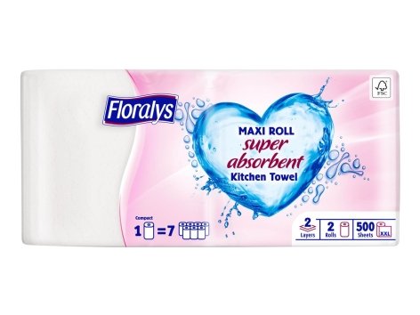 Essuie-tout maxi 2 plis