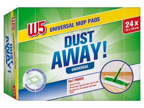 Lingettes sèches attrape-poussière