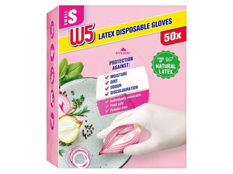 Gants en latex jetables