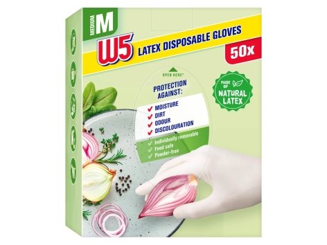 Gants en latex jetables